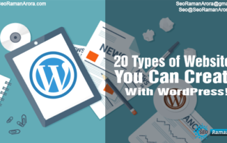 20 Types of Websites You Can Create With WordPress!