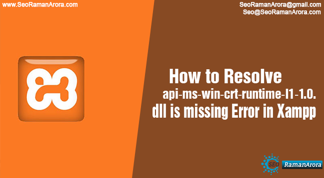 How To Resolve Api Ms Win Crt Runtime L1 1 0 Dll Is Missing