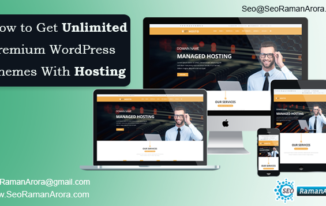 Get Unlimited Premium WordPress Themes With Hosting