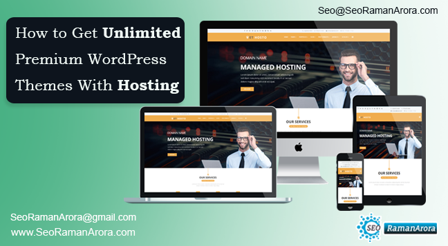 Get Unlimited Premium WordPress Themes With Hosting