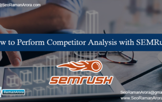 How to Perform Competitor Analysis with SEMRush