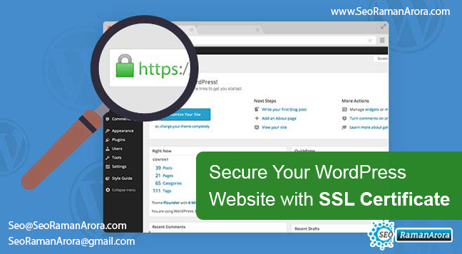 Secure Your WordPress Website with SSL Certificate