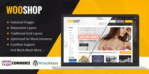 WooShop – WordPress WooCommerce Theme