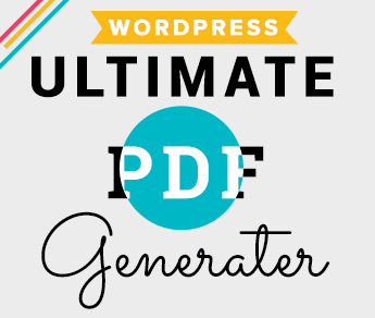 WP Ultimate PDF Generator