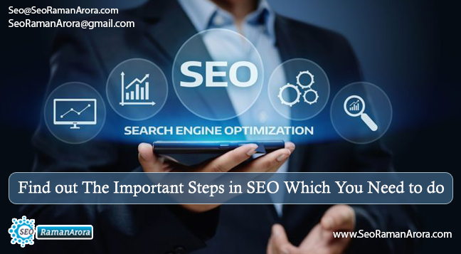 Find out The Important Steps in SEO Which You Need to do